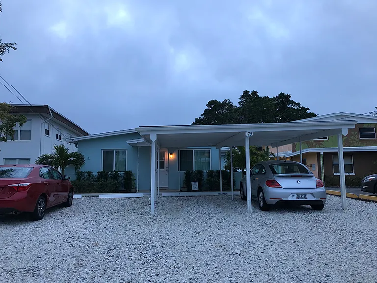 front covered parking