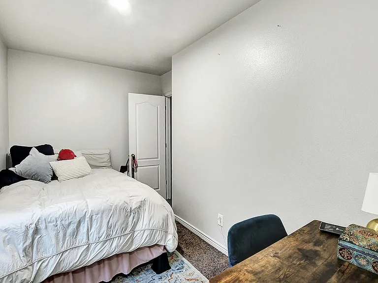 Downstairs bedroom usually has a twin bed which gives more space