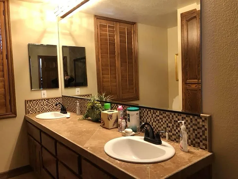 Jack and Jill bathroom