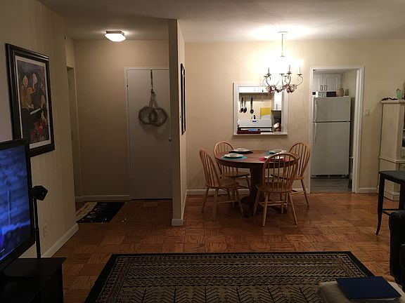 Entry, hall closet, dining 