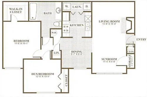 Floor plan 0868B1