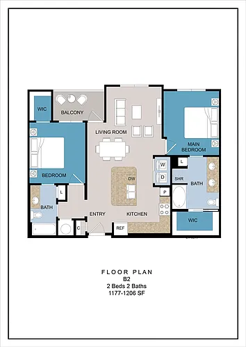 Floor plan B2