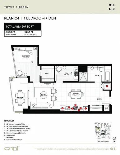 Floor plan Boren C4