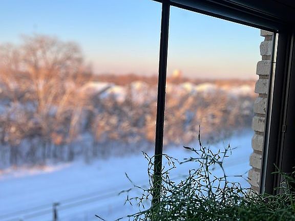 West view from the top floor