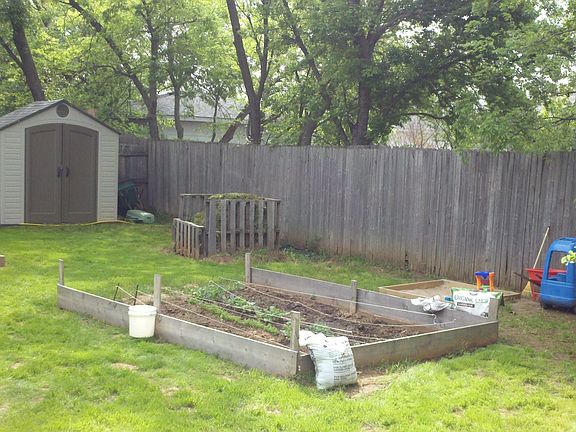 backyard, garden plot 1