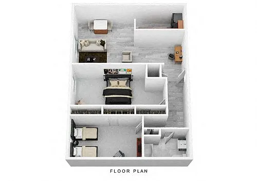 Floor plan 2 Bedroom