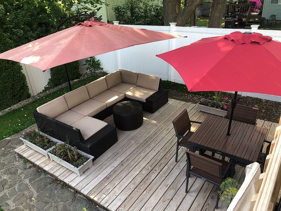 Backyard deck