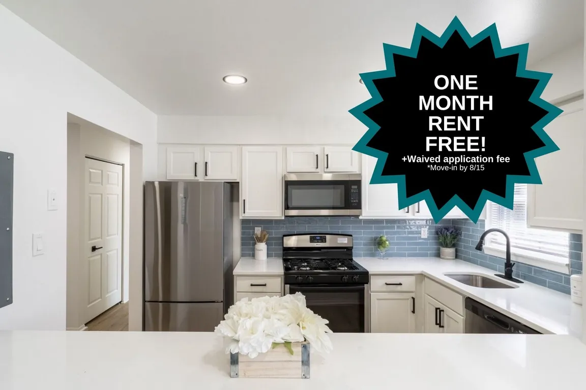 Upgrade your lifestyle at Middlebrooke Apartments, where modern kitchens feature sleek appliances and stylish design. Take advantage of our limited-time offer: one month rent-free! Schedule your visit today and envision your new home!