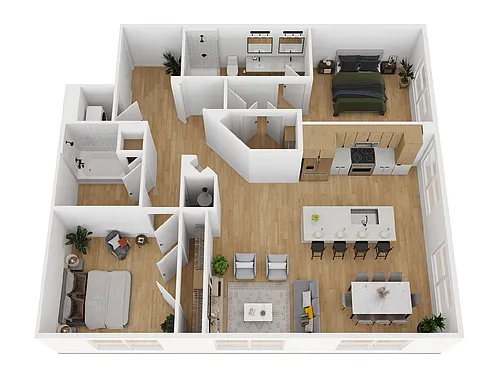 Floor plan B4