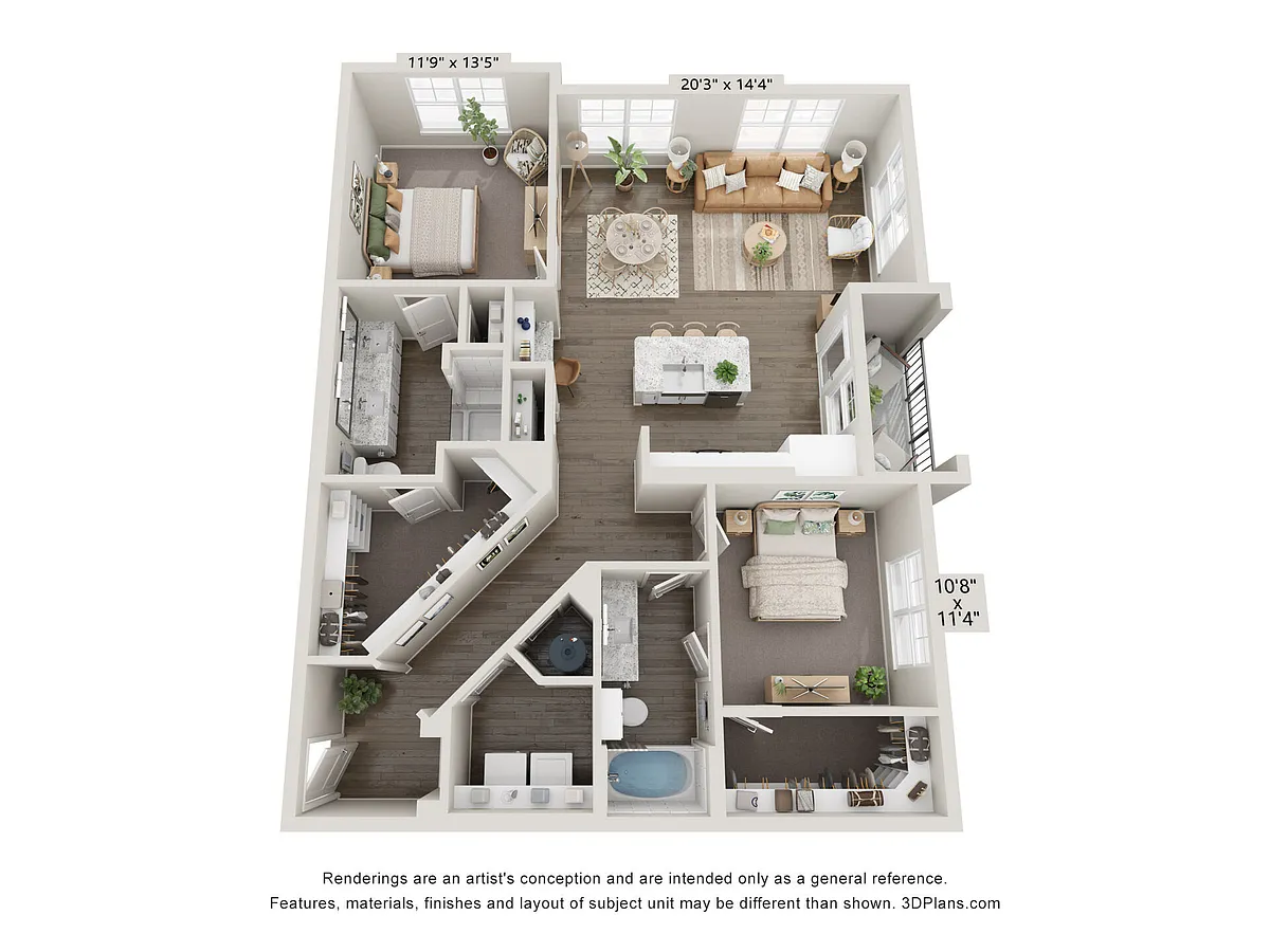 Floor plan B2