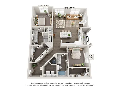 Floor plan B2