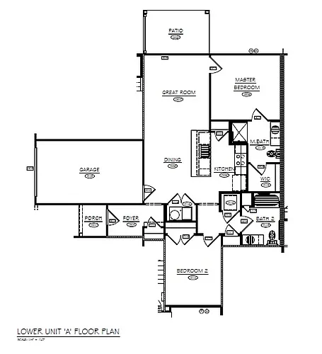 Floor plan Apartment Lower