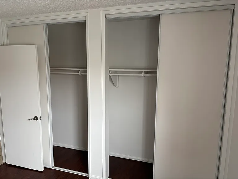 Closet space for bedroom #1