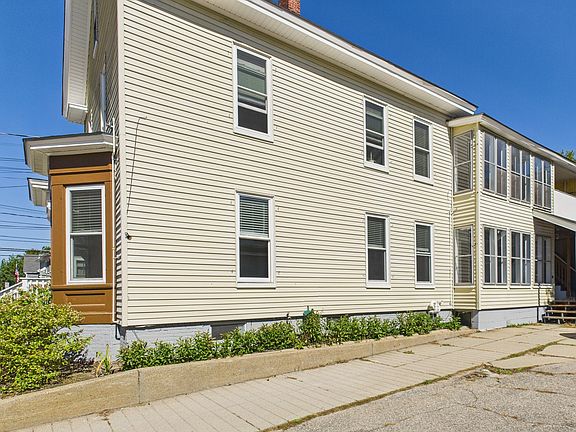 Side view from driveway