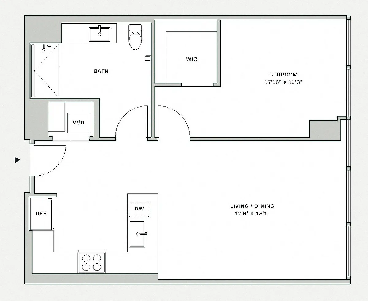 Floor plan A1K