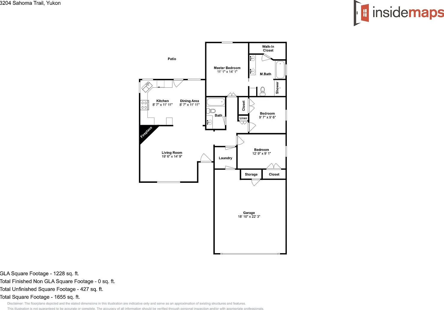 Beautiful 3 Bedroom 2 Bathroom Home in Mustang Schools — Photo 3