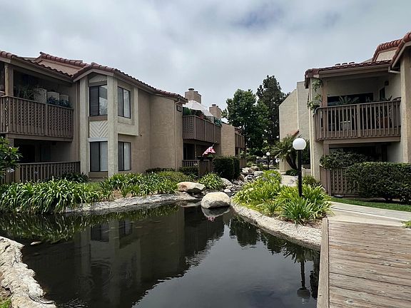 Pathway leading from garage to unit