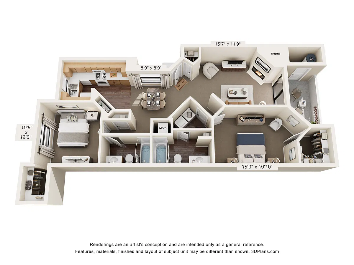Floor plan F Classic with Garage