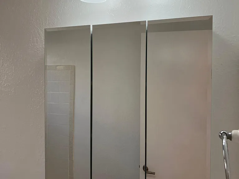New Lights and Medicine Cabinet