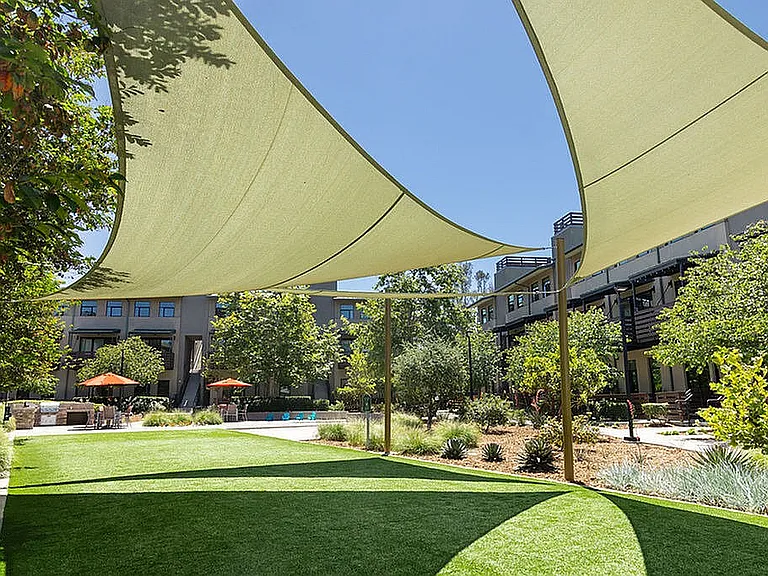 Sunny Courtyard With Pet Park