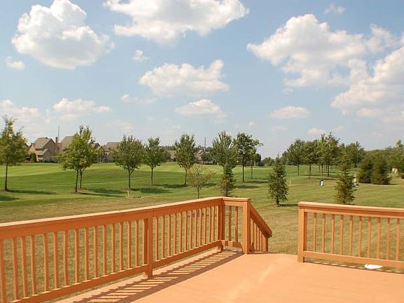 Deck overlooking course