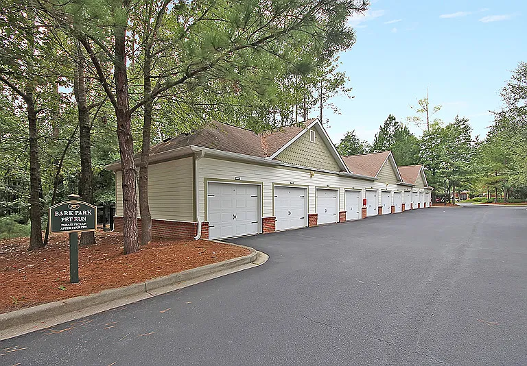 "The Battery" pet park/run located just across from building 1800 behind the garages