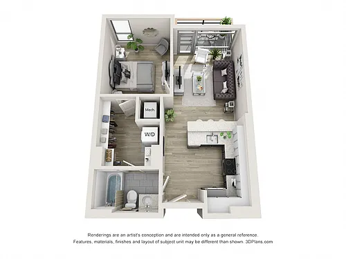 Floor plan The Haxall