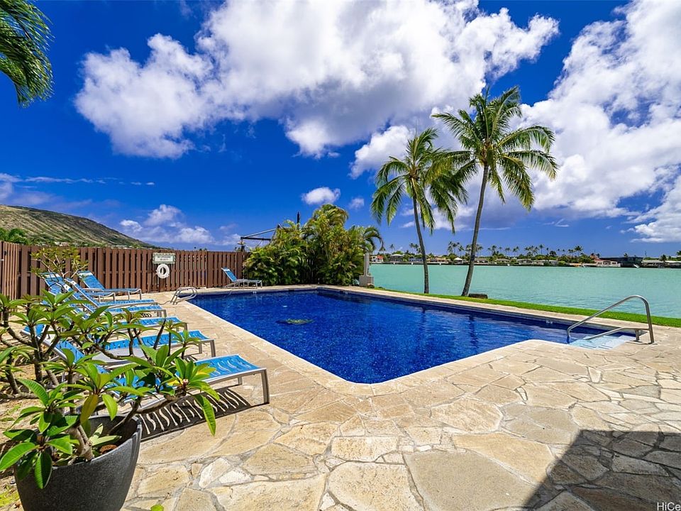 Salt Water Pool East View
