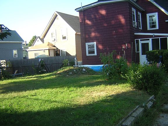 Partial view of yard