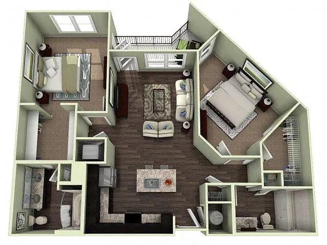 Floor plan GROVE PARK