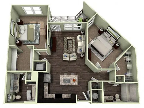 Floor plan GROVE PARK