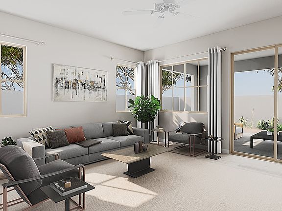 Fremont Plan 3504 Great Room Rendering