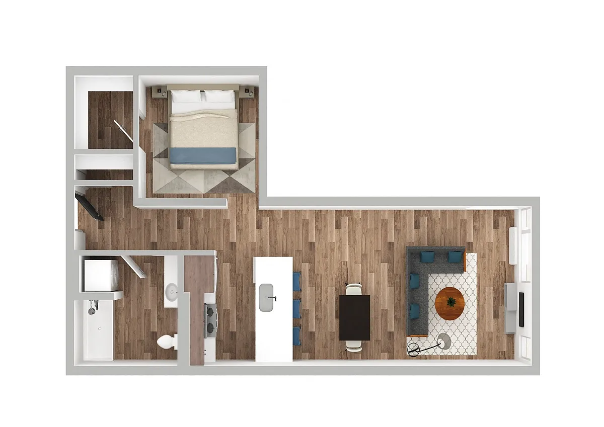 Floor plan 1J