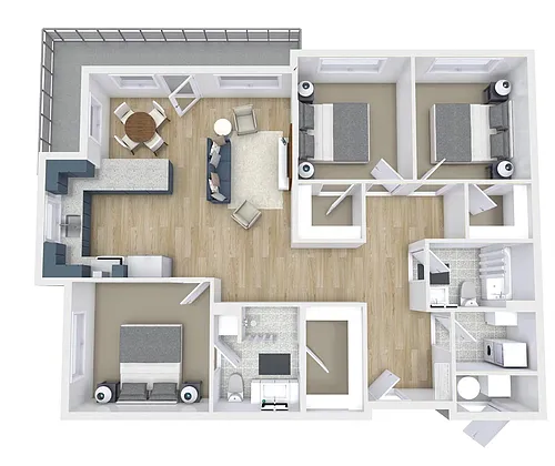 Floor plan C1