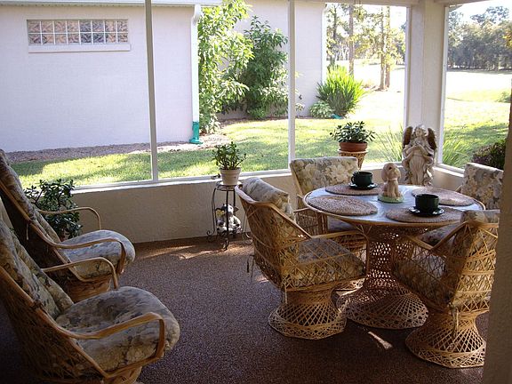 Florida Room w/ golfcourse view