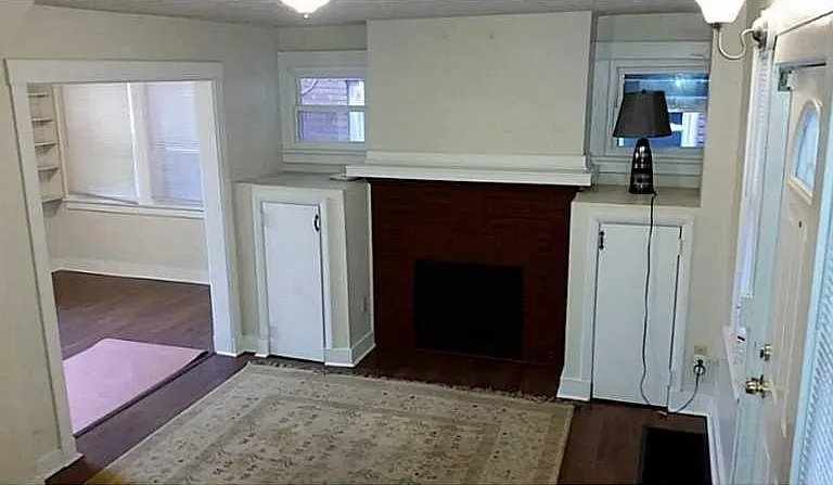 Living room to dining room