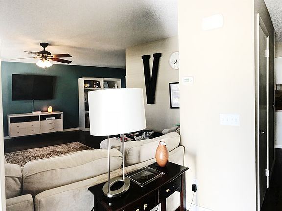 Entry into home/living room 