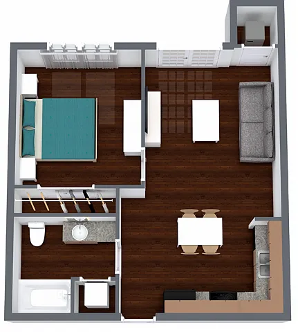 Floor plan The Cortland