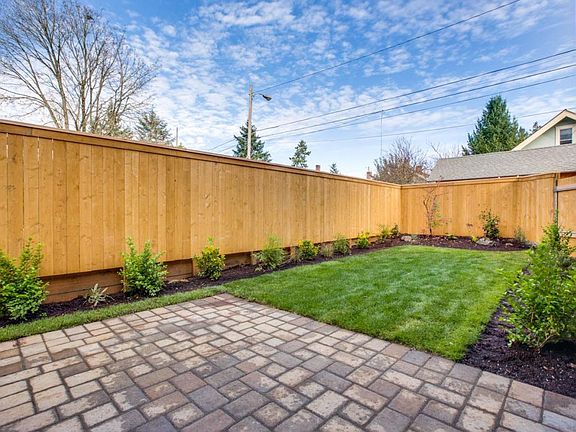 Rear yard and Patio