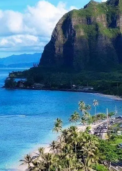Scenic Windward coastline