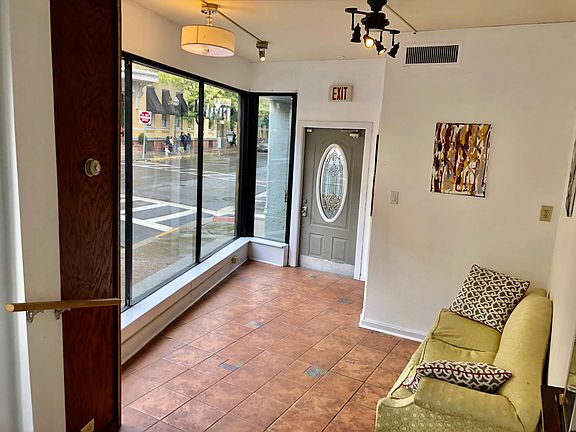 Large shop windows onto historic Fair Street