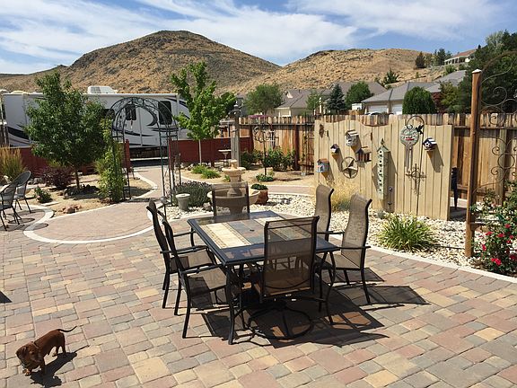 Back yard looking sw