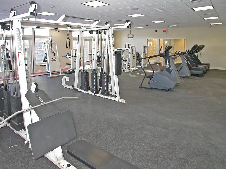 Professional Quality Gym with Cable Machines, Cardio Deck and Cybex Weight Training Circuit