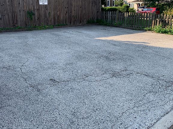 2 off street designated parking spaces