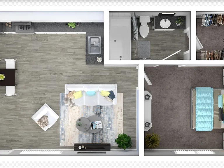 1 Bedroom | 1 Bathroom
