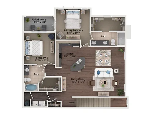 Floor plan C3
