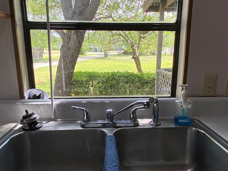 Kitchen window view!
