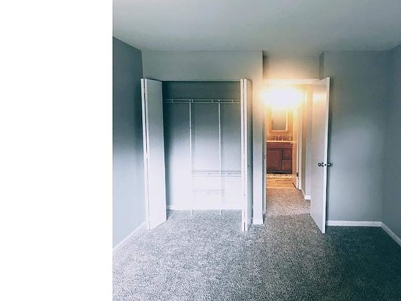 bedroom-looking into hallway and bathroom