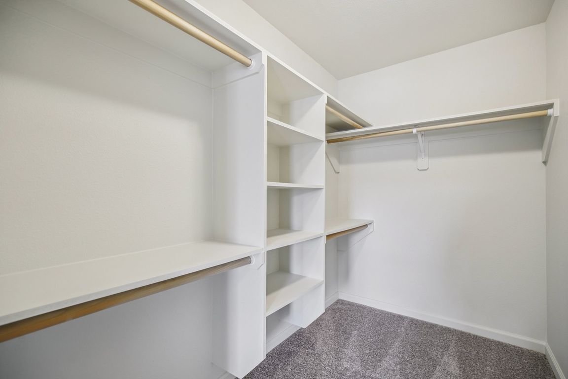 Walk-In Closet with Organizers