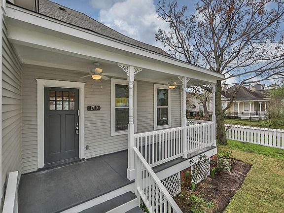 Recently updated front porch, great for sitting in the eveni